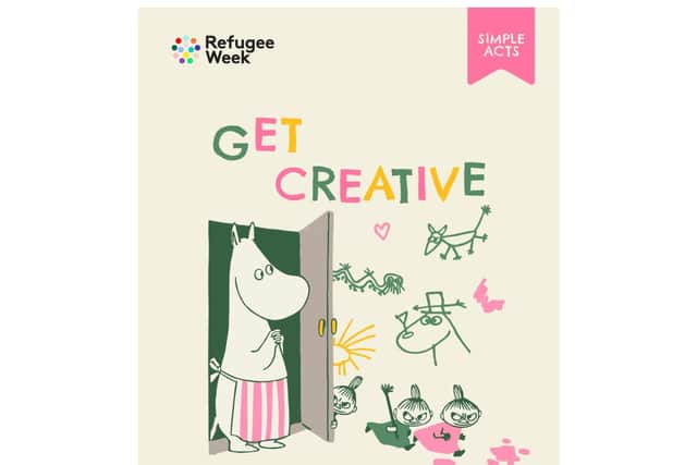 Children and young people in Warwickshire are being invited to take part in an art competition as part of Refugee Week. Photo supplied by Warwickshire County Council