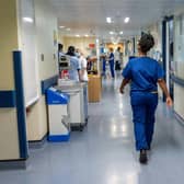 File photo dated 18/1/2023 of a NHS hospital ward, as nursing university applicants have fallen by 24%, leading to fears the reduction could exacerbate Scotland's NHS recruitment crisis.