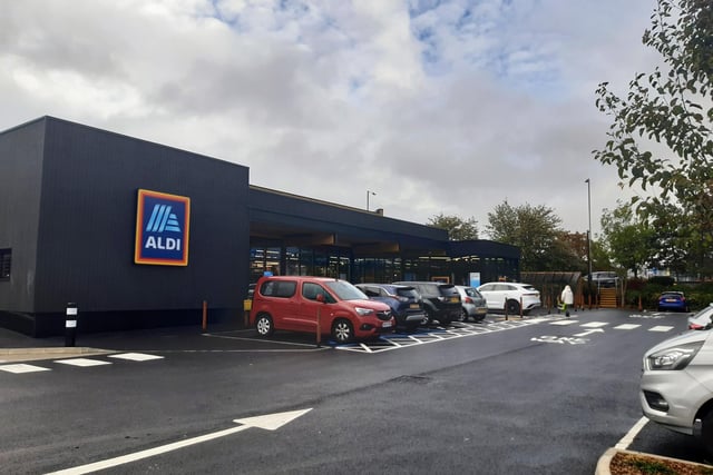 The new Aldi in Leamington.