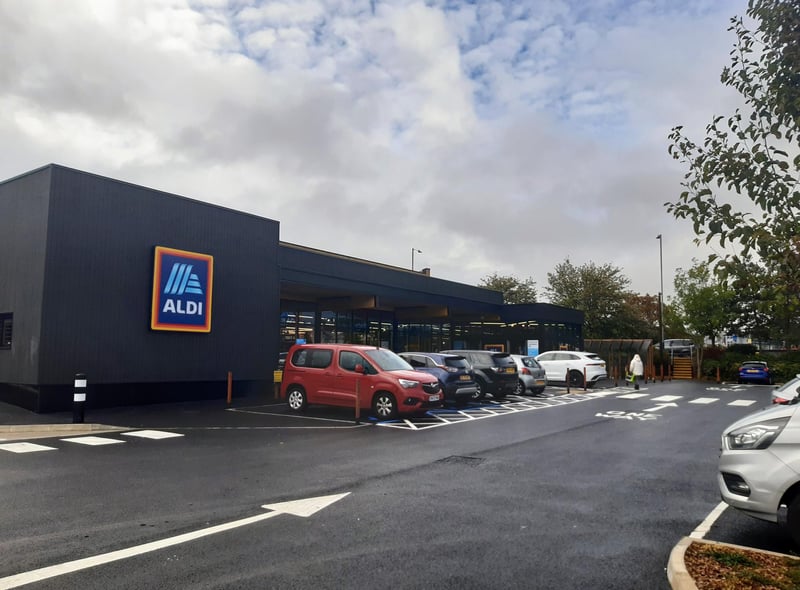 The new Aldi in Leamington.