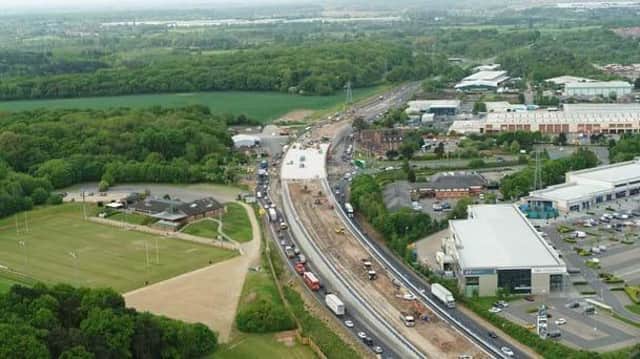The new flyover. Picture: National Highways