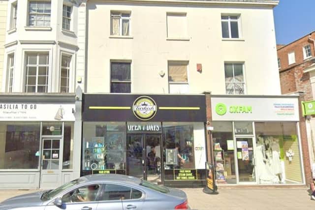 The fully-rented commercial property rented by Turkish Barbers Club in Warwick Street, Leamington, are up for sale in a forthcoming Bond Wolfe auction. Picture supplied.