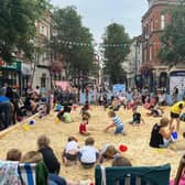 Head to the town centre for sandtastic fun. Picture: RBC