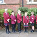 Georgie Rea, Ding Fan, Theo Cowlishaw, Matilda Clarke, Alfred Cowell, Lucas Hobson and Georgina Skrypchuk