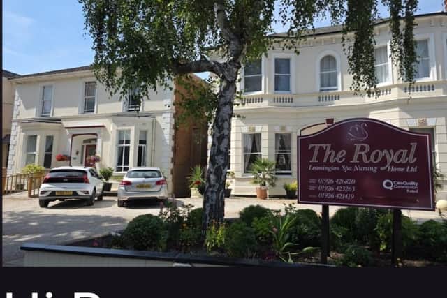 The Royal Leamington Spa Nursing Home. Picture supplied.