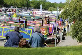 Crick Boat Show, near Daventry, Northamptonshire