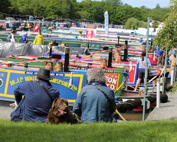 Crick Boat Show, near Daventry, Northamptonshire