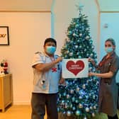 Christmas at the Myton Hospices. Picture supplied.