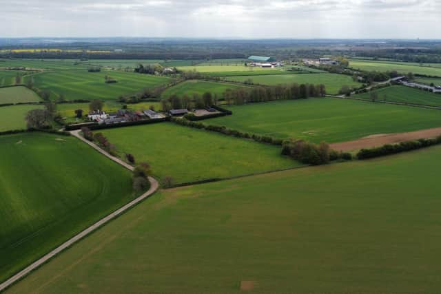 The site of the proposed quarry