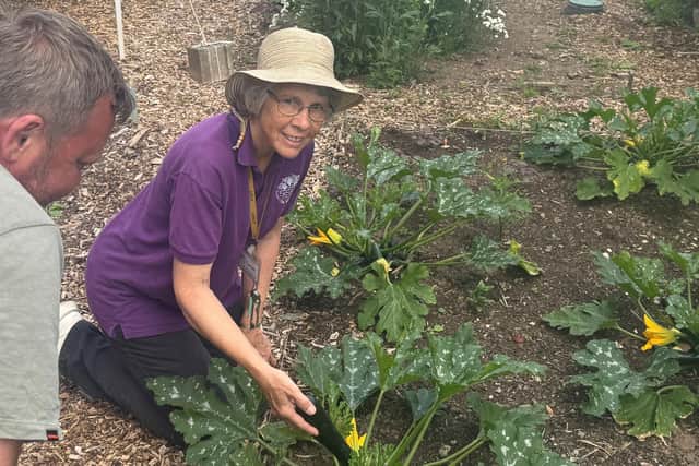 Loraine Towey, head gardener at Guy’s Cliffe Walled Garden in Warwick. Photo supplied