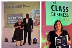 Anneka Hurst won ‘Emerging Business of the Year’ for her business Rhythm Time Coventry and Rugby.