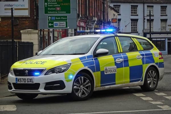 Image courtesy of Warwickshire Police.