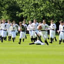 A shot from a previous recreation of the landmark 1823 game. Photo: Rugby School.