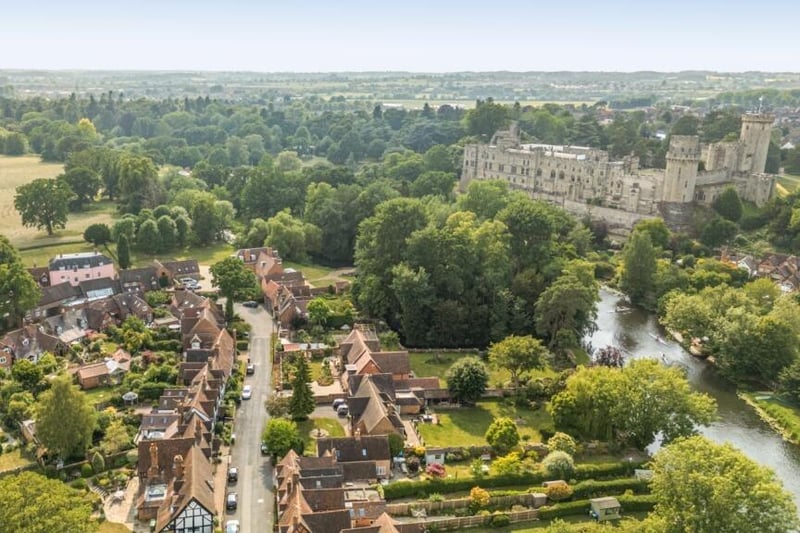 The property is a stone's throw away from Warwick Castle.