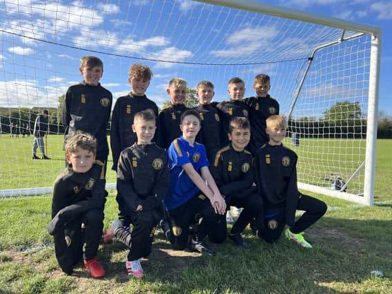 Leamington Brakes Under-12s in their new kit. PIcture supplied.