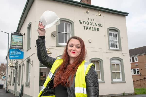 Jacqui Evans is the new operator of The Woodland Tavern in Leamington. The pub is currently having a £150,000 renovation and will re-open in mid-April. Picture supplied.