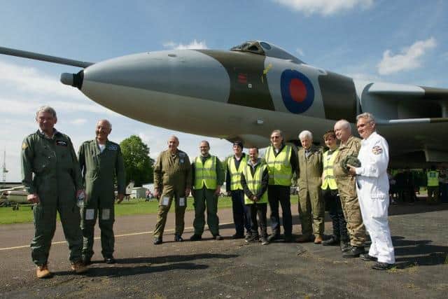 From Left: Mike Pollitt, Nick Dennis, Bob Tuxford, Rik Pugh, Toby Howen, George Howen, Steven Brooke, Rod Trevaskus, James Robinson.Tim Deeley and Roger Bowen.