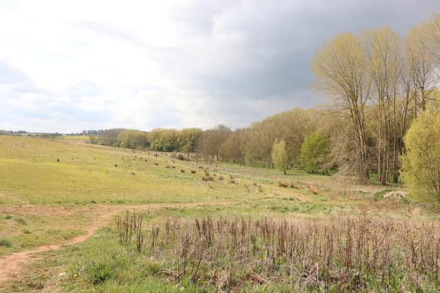 The site where the country park will be created, Picture supplied.