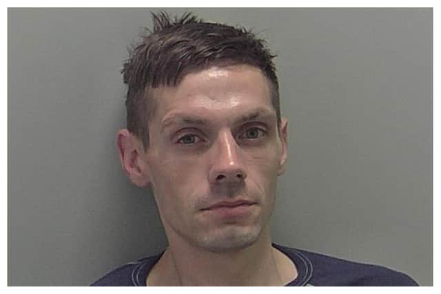 Aaron Palmer has been jailed for 31 months. Photo by Warwickshire Police