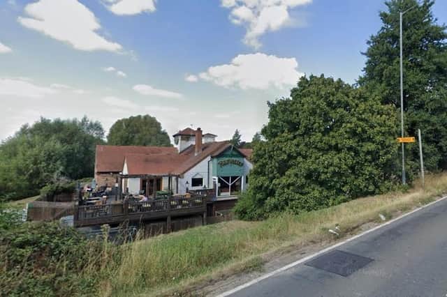 The familiar view from the Leicester Road, taken from Google Street View. Work is now well under way to bring about the new look.