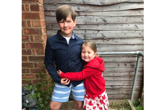 Delilah-Grace and Noah-Jake. Picture supplied.