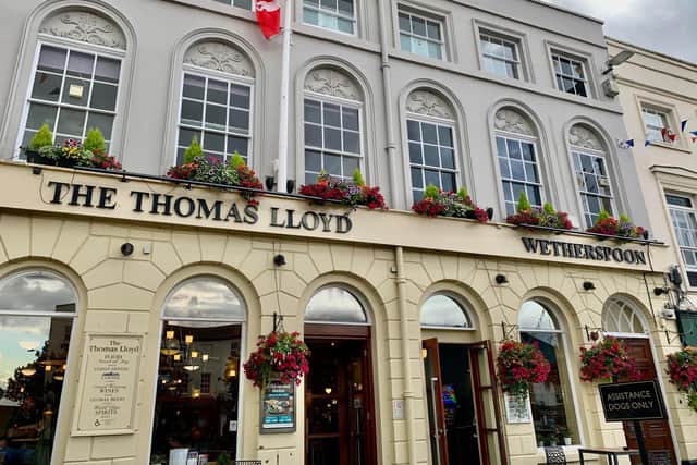 Hotel, public houses, guest houses, B&Bs and restaurants category winner: The Thomas Lloyd Wetherspoons, Market Place (Gold). Photo supplied