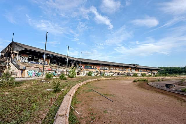 Brandon Estates launched an appeal against Rugby Borough Council’s refusal of planning permission for 124 homes, a 3G football pitch and pavilion at the derelict home of the Coventry Bees speedway team and stock car racing. Photo by Jeff Davies.