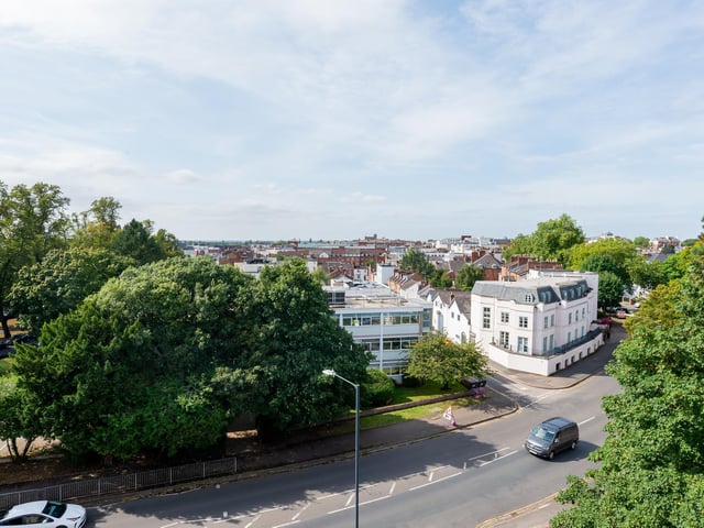 A view from Victoria House in Leamington.