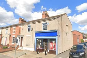 The adjoining house and shop on the corner of Lawford Road and Round Street in Rugby that developers hope to convert. Photo: Google Street View.