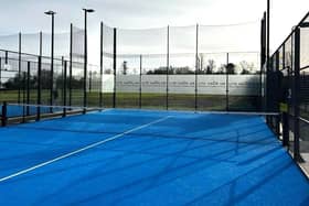 To show support for the local area, the business has sponsored the paddle courts at Kenilworth tennis and squash club as many of its customers are based in Kenilworth. Photo supplied