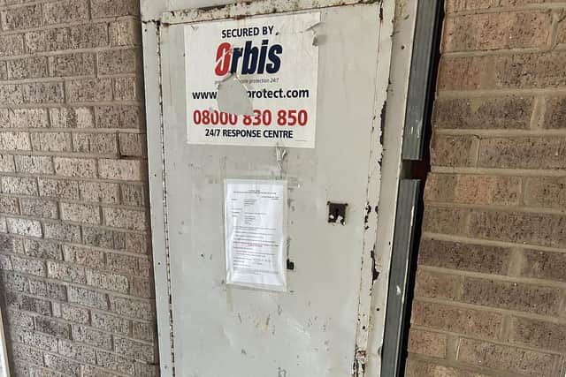 Leamington Police have been granted a closure order for a property in St Pauls Square, which was heavily linked with drug dealing, drugs use and anti-social behaviour. Credit: Leamington Police.