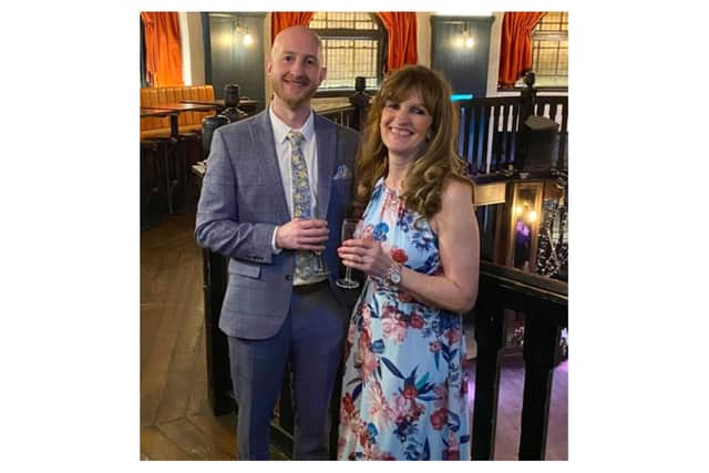 Greg with his mum Jocelyn. Photo supplied