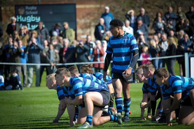 Haka on The Close.