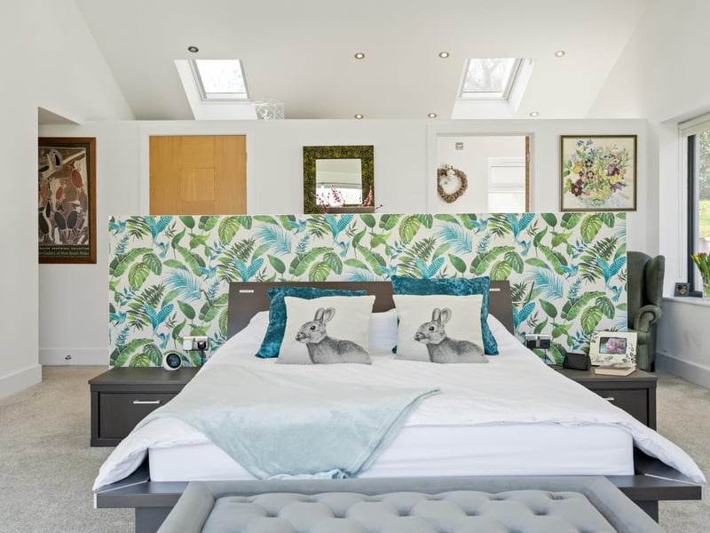The main bedroom. Photo by DM & Co. Homes