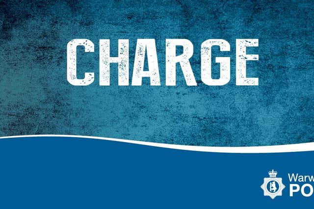 Charge. Image courtesy of Warwickshire Police.