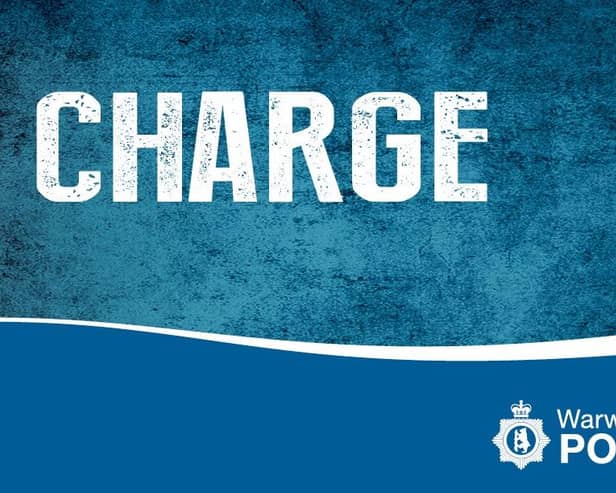 Charge. Image courtesy of Warwickshire Police.