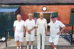Kenilworth team of Nigel Pigdon, Mervyn Harvey, Philip Wood and captain Cliff Daniel