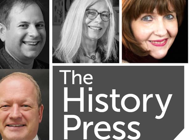 The Warwick Words Festival has teamed up with The History Press for author events. Photo shows Daniel Smith and Simon Danczuk, Jane Dismore and Rachel Trethewey. Photos supplied by Warwick Words