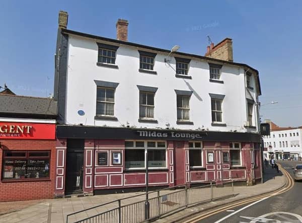 The familiar view of Midas Lounge in Rugby but its future is set to be very different. Photo: Google Street View.
