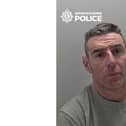 Stuart Baker aged 43 from Etsome Terrace in Somerton, has been sentenced to life with a minimum term of 17 and a half years after pleading guilty to murder and possession of cocaine. Photo supplied by Warwickshire Police