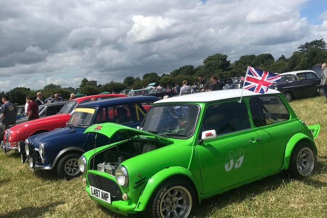 Small but perfectly formed Minis on show.