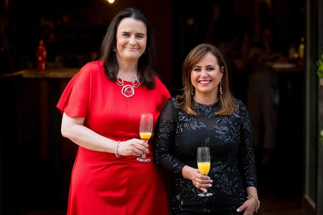 Collaborators Amanda Chalmers and Bianca Rodrigues-Perry.