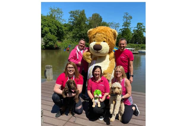 Alex took on a pedalo challenge for Warwick-based charity Molly Olly's. She completed the event with Emma Brayne, Adam Brayne and David Fletcher. The team did 10 miles plus to mark 10 years of the charity. The team raised £2,386. Photo supplied