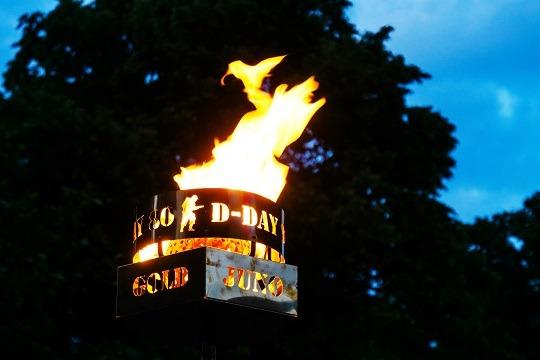 The beacon burning brightly.