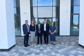 Left to Right: Richard Hales, Shirley Whiting, Hayden Abbott, Malcolm Graham, Sarah Newton