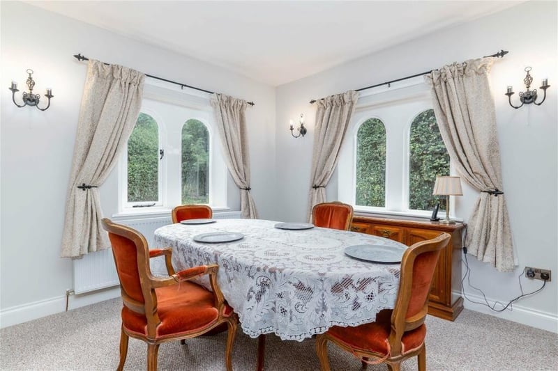 The dining room area. Photo by Jane Lees