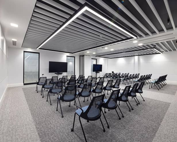 The new facility contains 8,000 sq ft of open plan office space, meeting and conference rooms.