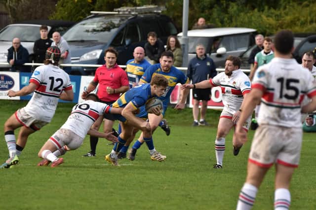 Leo Jowett in action against Broadstreet.