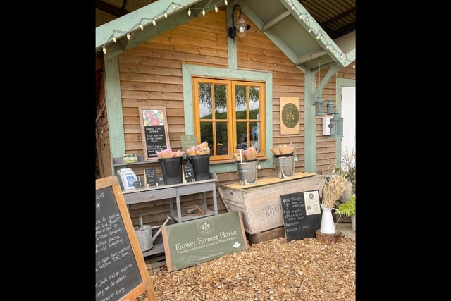 Paintbox Blooms at East Chase Farm in Kenilworth won the Florist category
