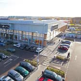 The Leamington Shopping Park car park.